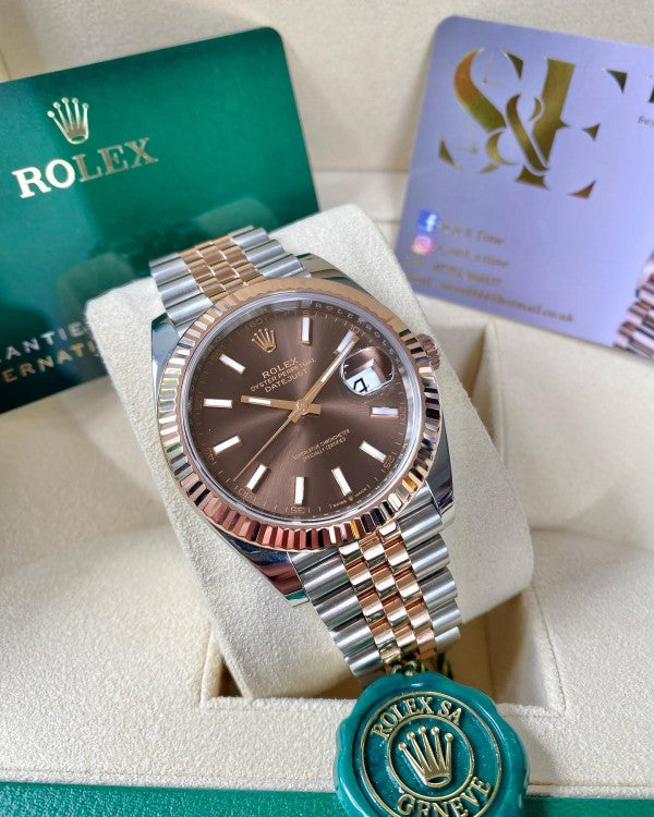 Role_x Oyster perpetual Date Just Automatic