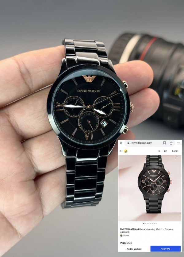 EMPORIO ARMAN_I MENS WATCH ALL WORKING
