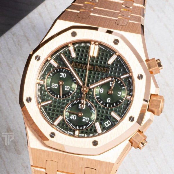 Audemars pigeu_t royal oak chronograph Green