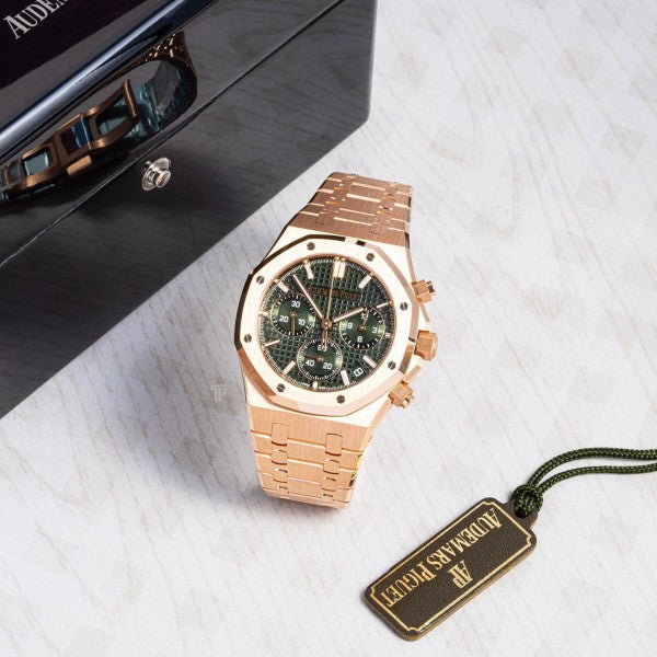 Audemars pigeu_t royal oak chronograph Green