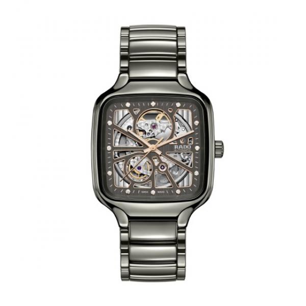 RAD_O TRUE SQUARE CERAMIC BLACK AUTOMATIC